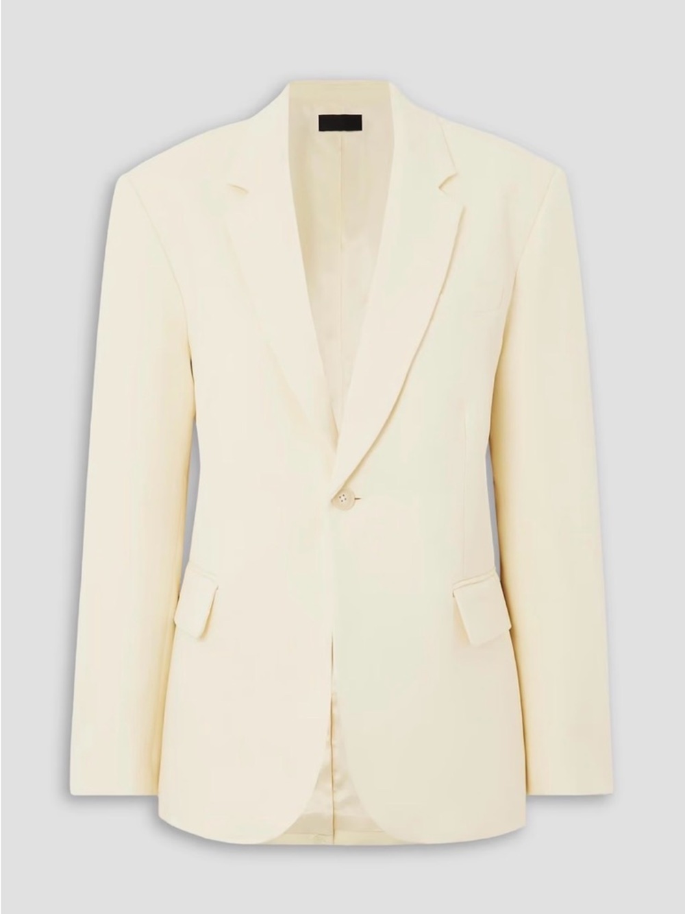 Nili Lotan's 'Francoise' oversized blazer in Ivory 2 - Picture 4 of 14